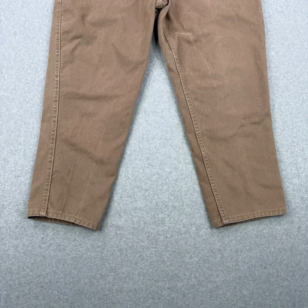 Vintage‎ Levis 545 Jeans Mens 36x27 Brown Loose Fit Faded 90s Denim Made in USA